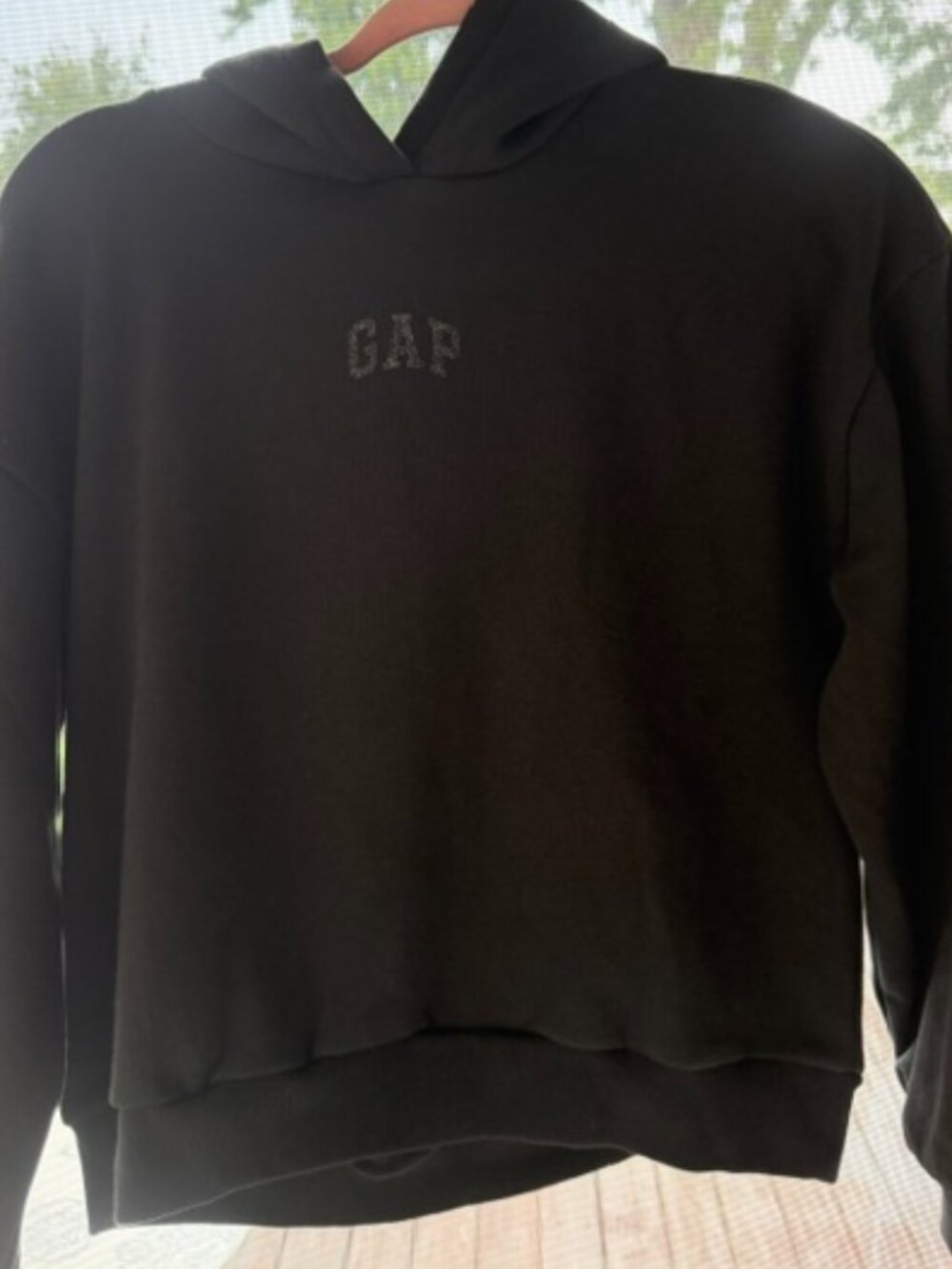 Gap hoodie with glitter logo, size XXL #glitter sweater, sweatshirt KIDS 14-16